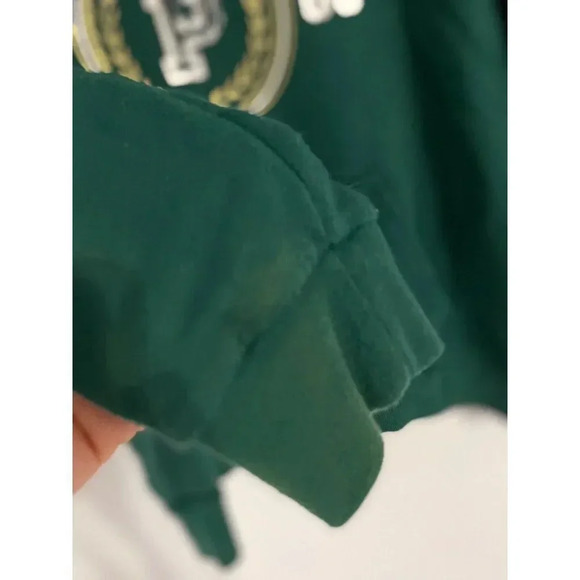 Victoria's Secret Pink Women Pullover Hoodie Sweatshirt Green Size Small - Picture 7 of 9